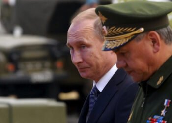 Владимир Путин и Сергей Шойгу