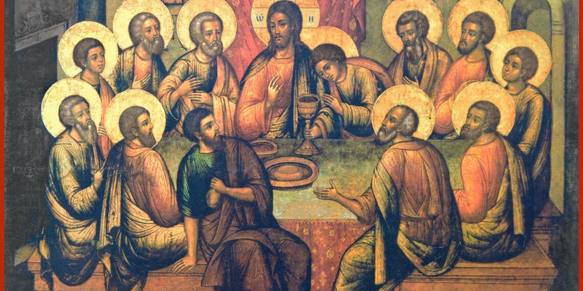 Икона Тайная Вечеря