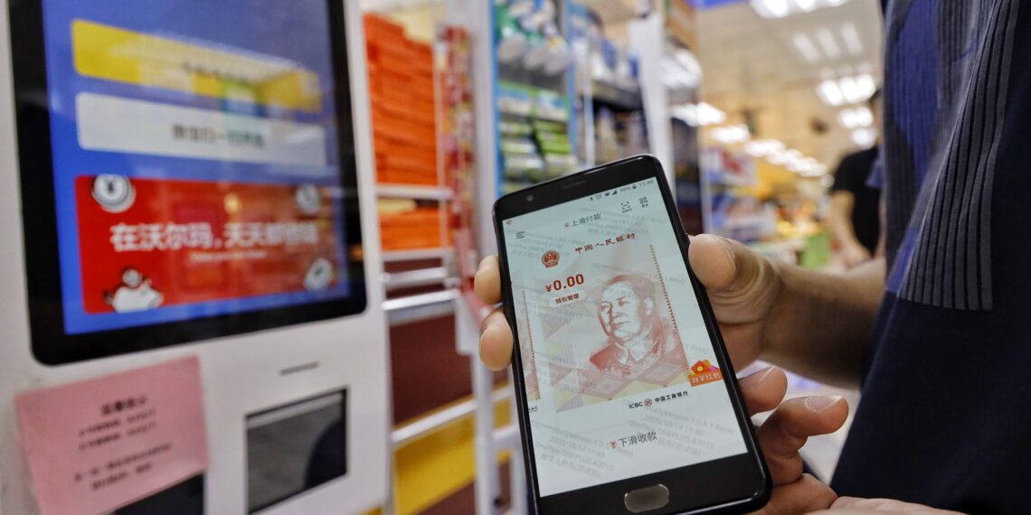 Цифровой юань. Фото: Li Hao / GT