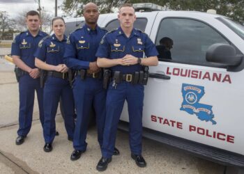 Полиция Луизианы. Фото: talkglitz.media