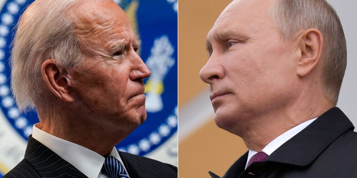 Джозеф Байден и Владимир Путин