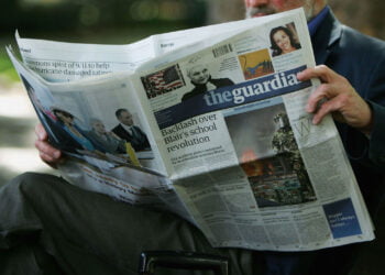 Газета Guardian. Фото: incrussia.ru