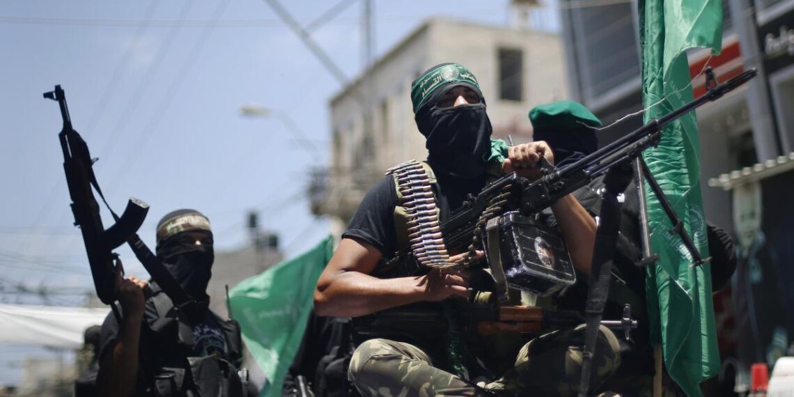 Боевики движения ХАМАС. Фото: Reuters / Mohammed Salem