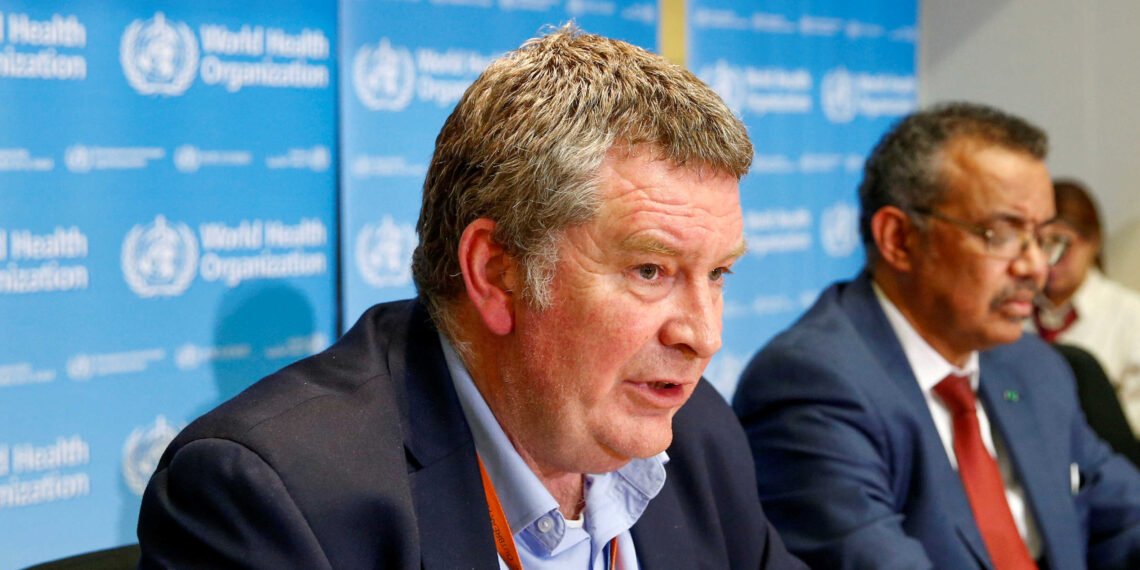 Майк Райан. Выступление в Женеве от 6 февраля 2020 года. Фото: Reuters / Denis Balibouse