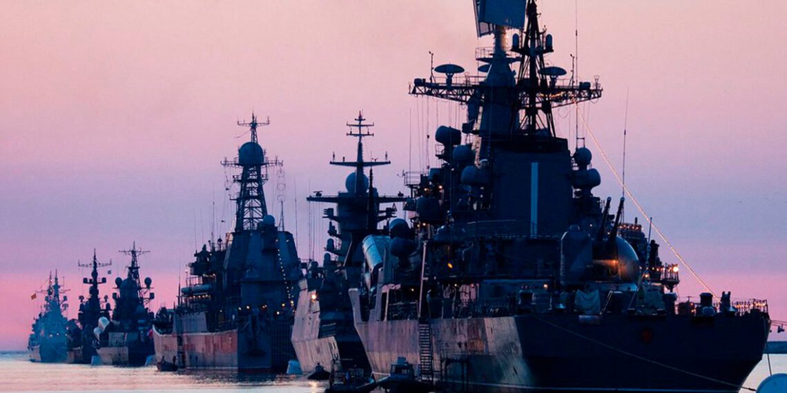 Флотилия ВМФ России. Фото: Global Look Press