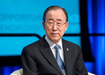 Пан Ги Мун. Фото: Grant Ellis / World Bank