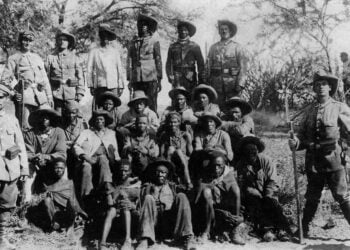 Немецкие офицеры в Намибии. Фото: Getty