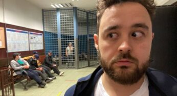 Главреда «Базы» задержали за работу на митинге 21 апреля