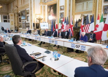 Министерская встреча G7. Лондон, 4 юня 2021 года. Фото: Stefan Rousseau / PA Wire / Pool via Reuters