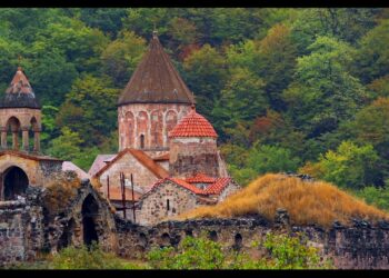 Монастырь Дадиванк. Карвачарский район Арцаха. Фото: открытые источники