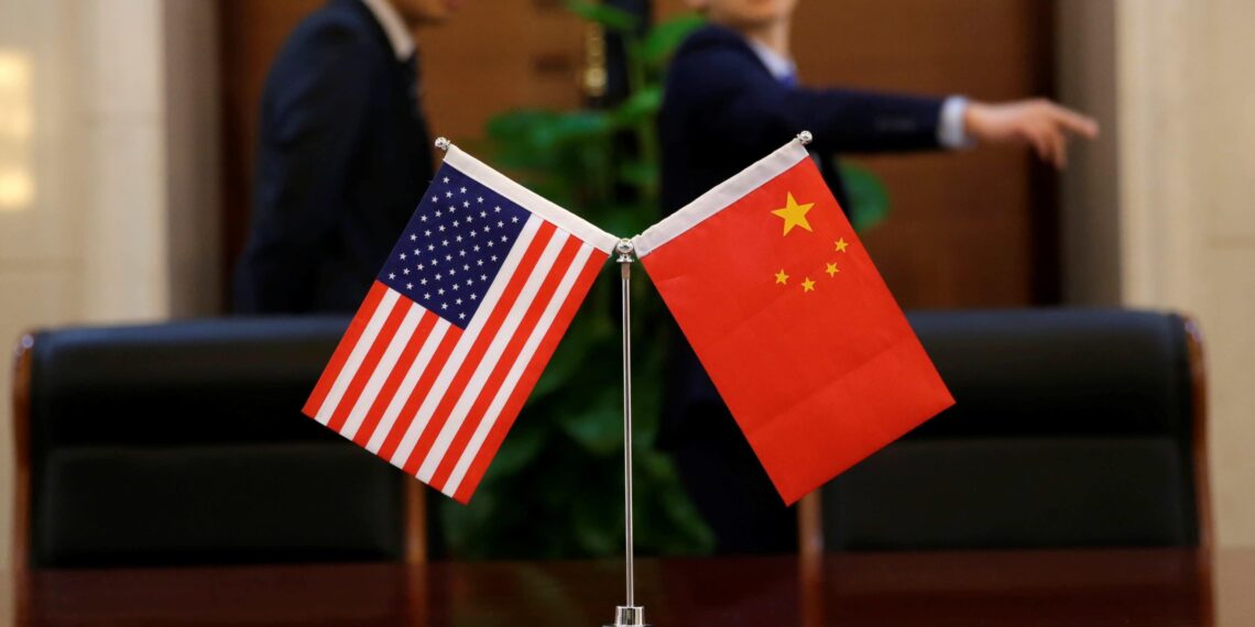 США и Китай. Фото: AFP