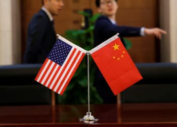 США и Китай. Фото: AFP