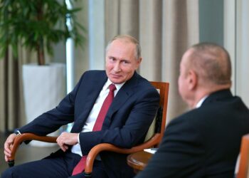 Владимир Путин и Ильхам Алиев