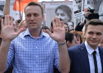 Алексей Навальный и Илья Яшин. Фото: Илья Питалев / РИА Новости