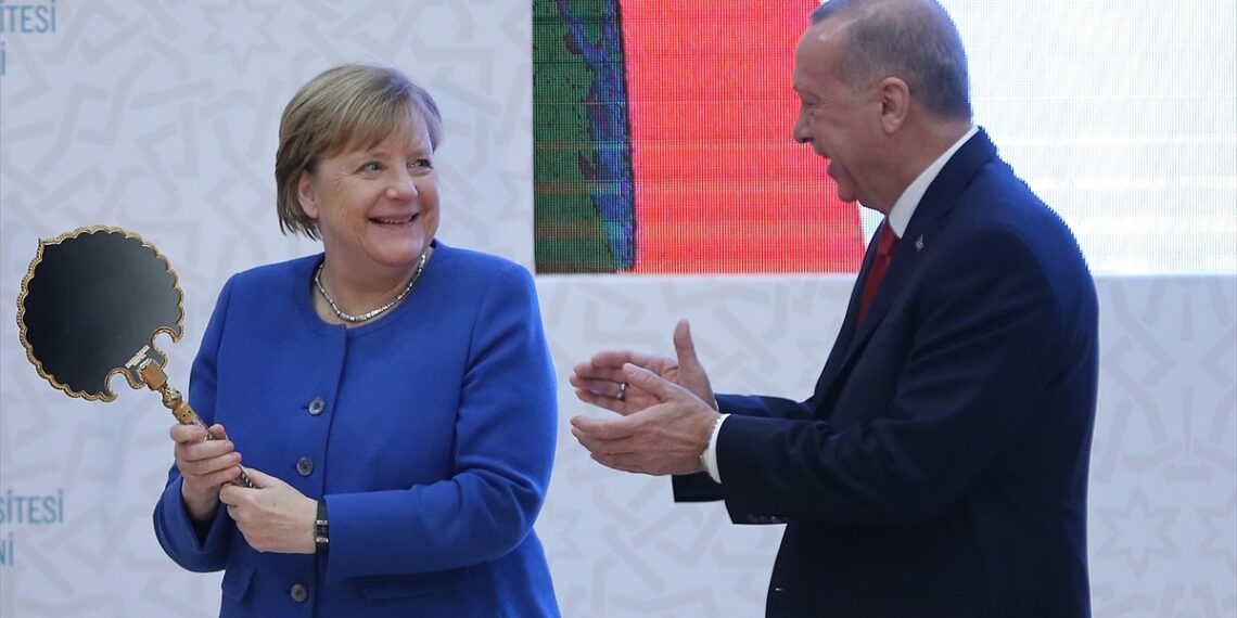 Ангела Меркель и Реджеп Эрдоган. Фото: star.com.tr