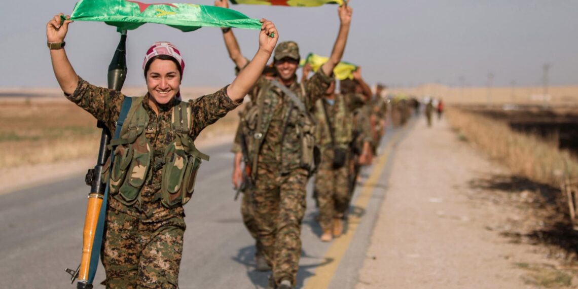 Курдское ополчение в Сирии. Фото: telegraph.co.uk