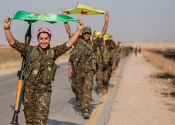 Курдское ополчение в Сирии. Фото: telegraph.co.uk