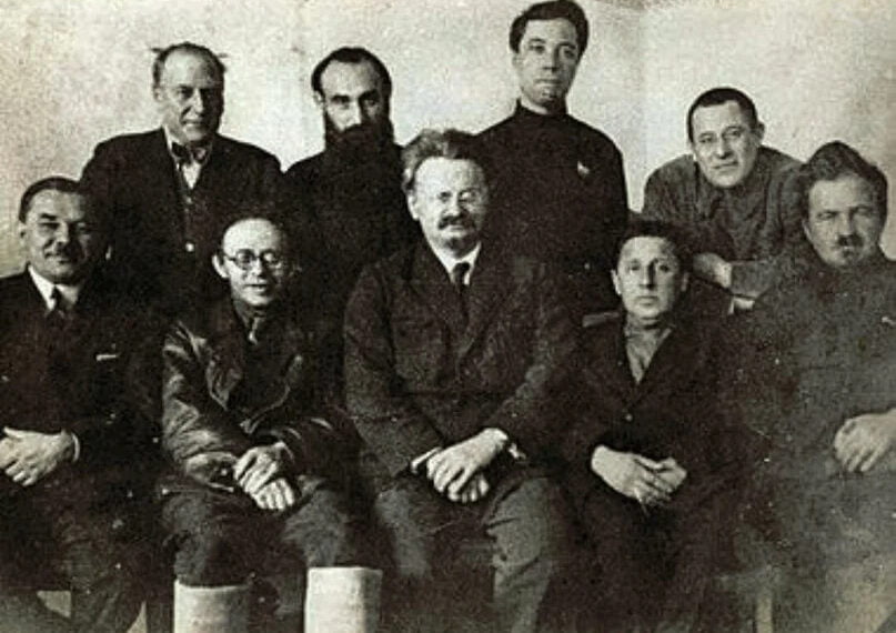 Лидеры «Левой оппозиции» в 1927 году
