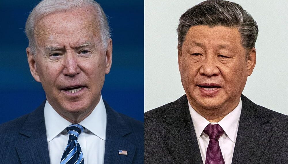 Джозеф Байден и Си Цзиньпин