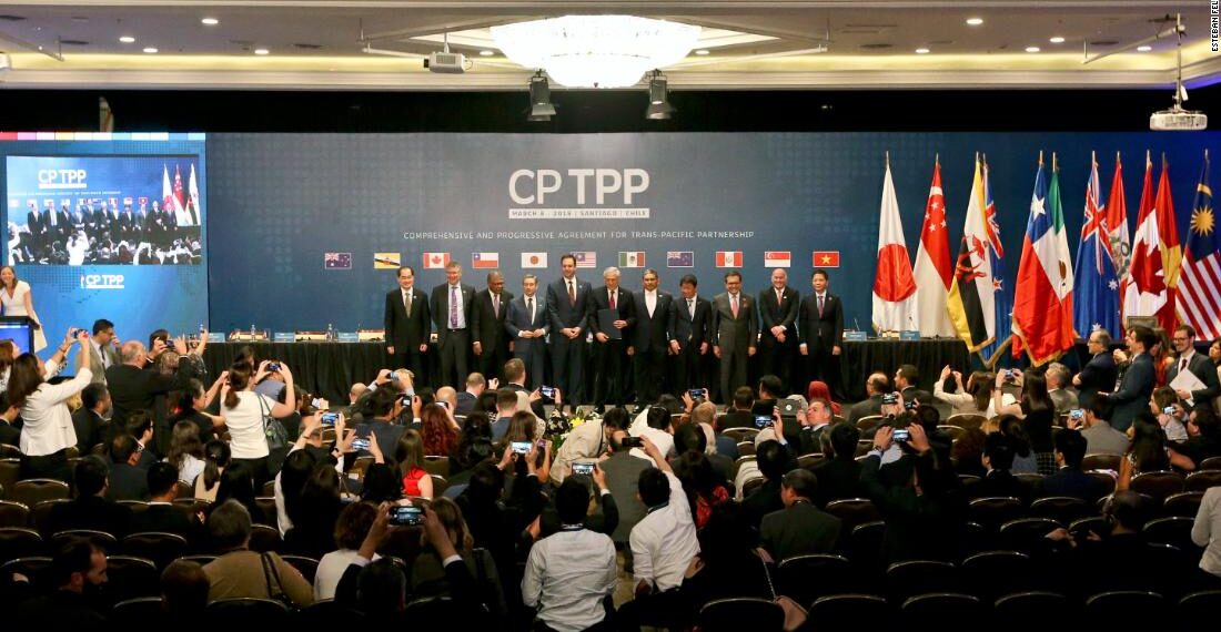 Церемония подписания Транстихоокеанского партнерства. 8 марта 2018 года. Фото: AP / Esteban Felix