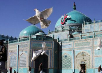 Голубая мечеть (Мазари-Шариф). Фото: rferl.org
