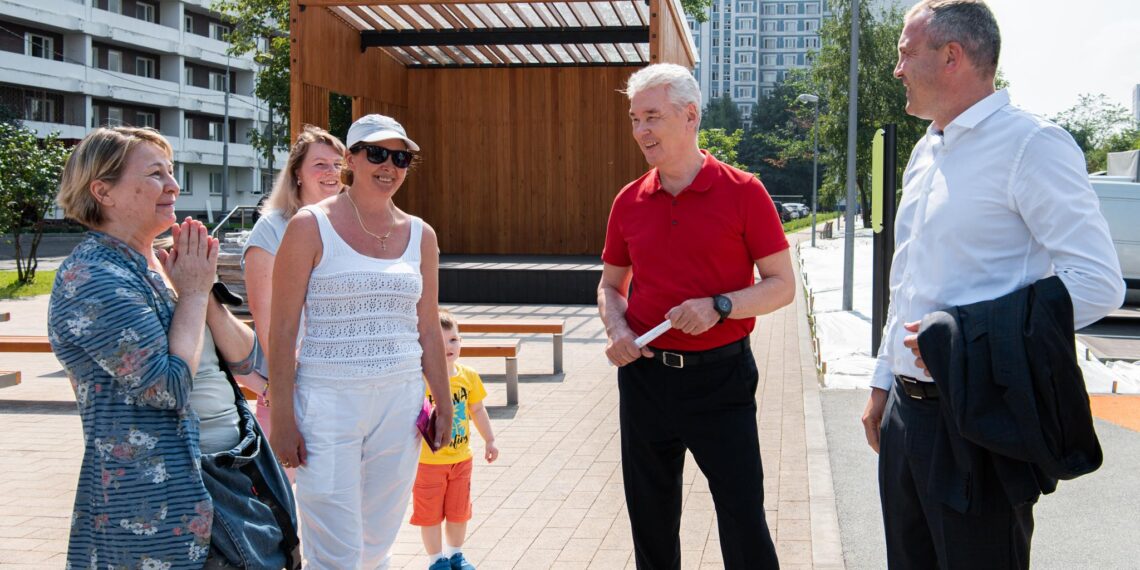 Сергей Собянин и Евгений Попов. Фото: sobyanin.ru