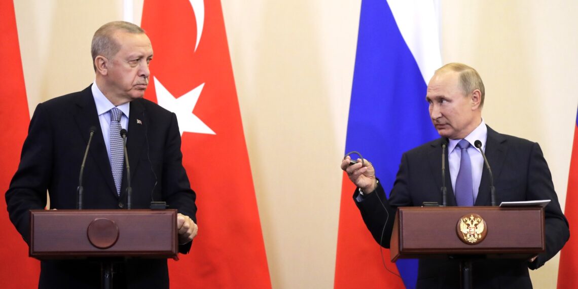 Владимир Путин и Реджеп Эрдоган