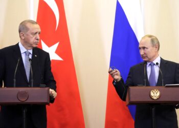 Владимир Путин и Реджеп Эрдоган