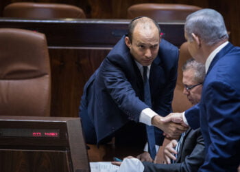 Нафтали Беннет и Биньямин Нетаньяху