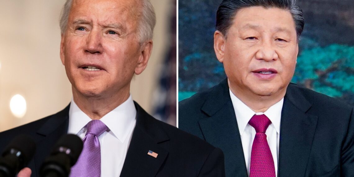 Джозеф Байден и Си Цзиньпин