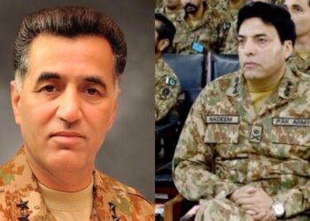 Фаиз Хамид и Надин-Ахмед Анджум