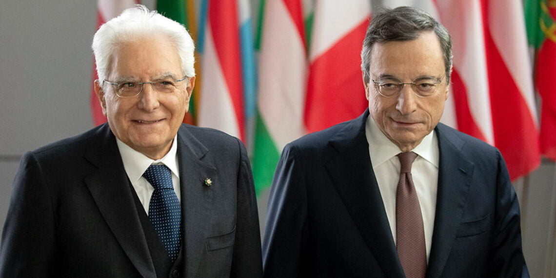 Серджо Маттарелла и Марио Драги. Фото: lanotiziagiornale.it