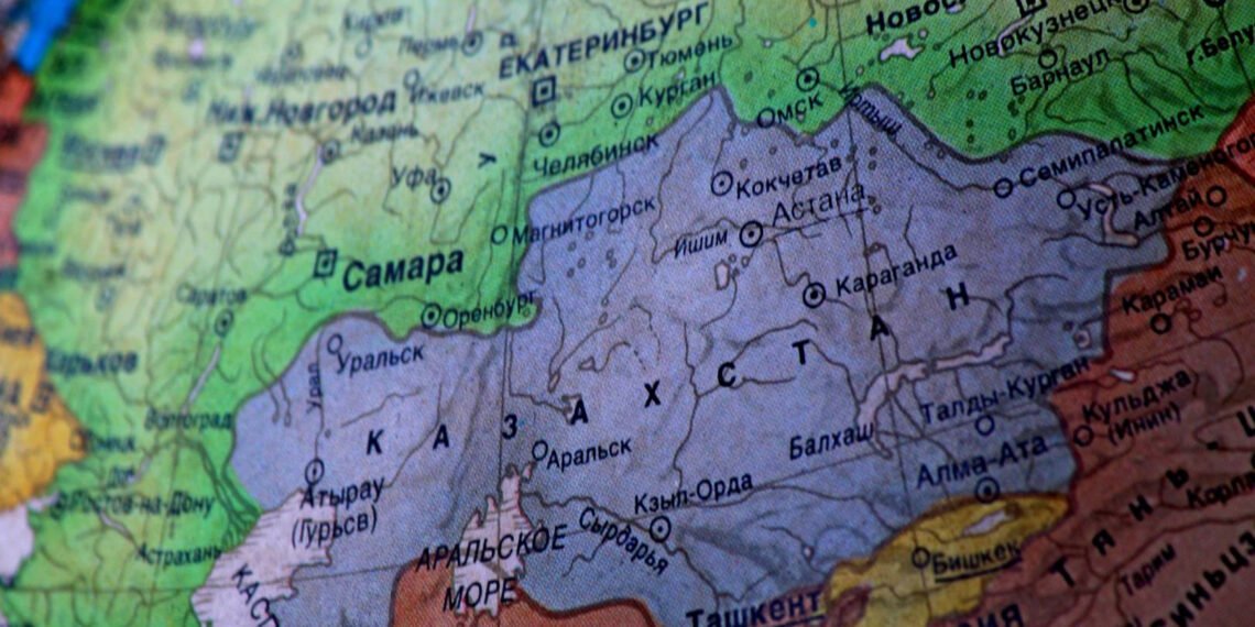 Казахстан на карте мира