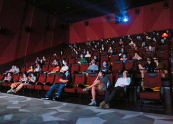 Кинопоказ в КНР. Фото: Синьхуа