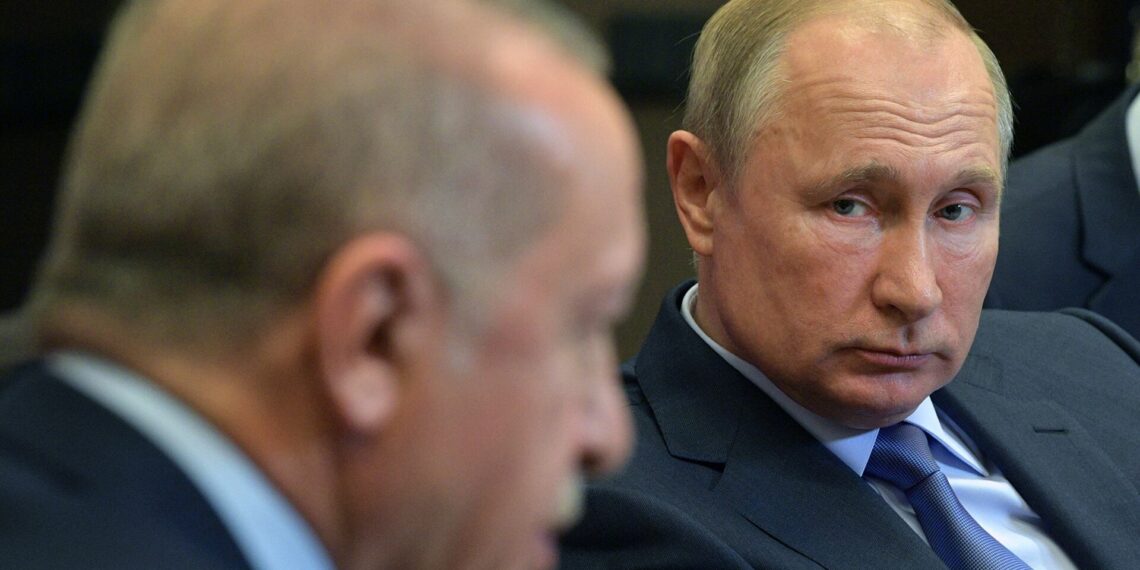 Владимир Путин и Реджеп Эрдоган. Фото: Sputnik / Алексей Дружинин