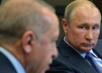 Владимир Путин и Реджеп Эрдоган. Фото: Sputnik / Алексей Дружинин