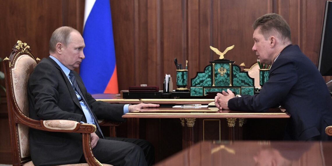 Владимир Путин и Алексей Миллер. Фото: kremlin.ru