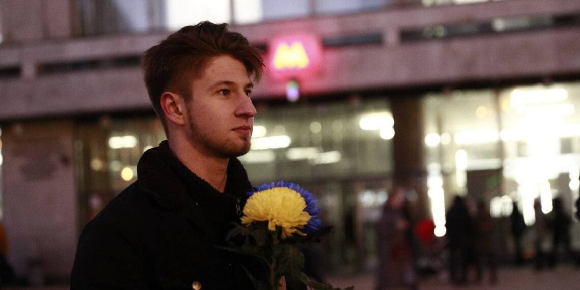 Акция протеста в центре Москвы