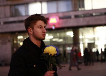 Акция протеста в центре Москвы