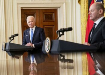 Джозеф Байден и Олаф Шольц. Фото: abcnews.go.com