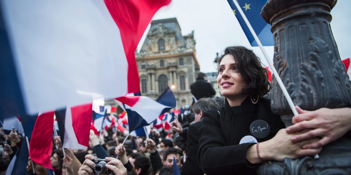Митинг во Франции. Фото: Vincent Boisot / Riva Press