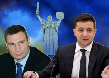 Виталий Кличко и Владимир Зеленский