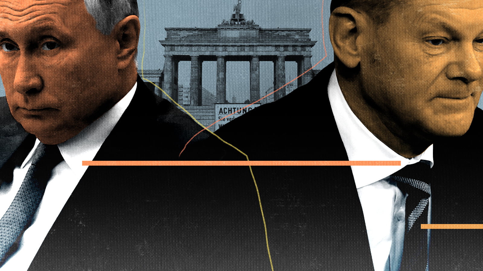 Владимир Путин и Олаф Шольц. Фото: theweek.com