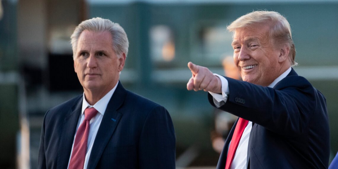Кевин Маккарти и Дональд Трамп. Фото: Alex Brandon / AP