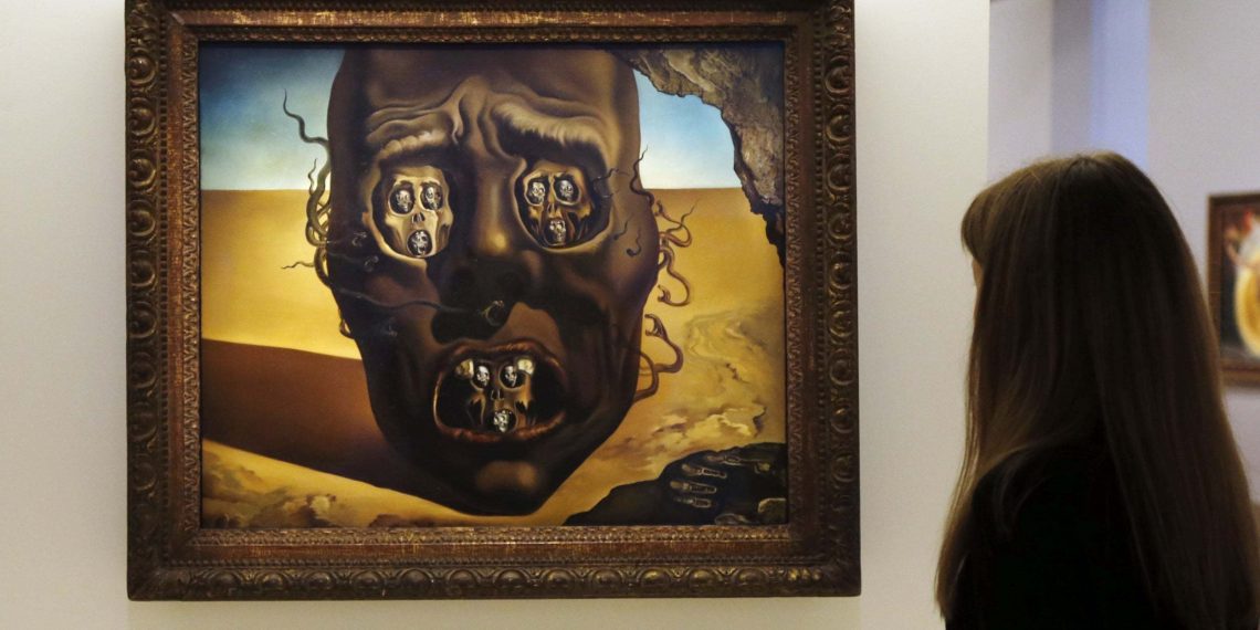 «Лицо войны». Сальвадор Дали