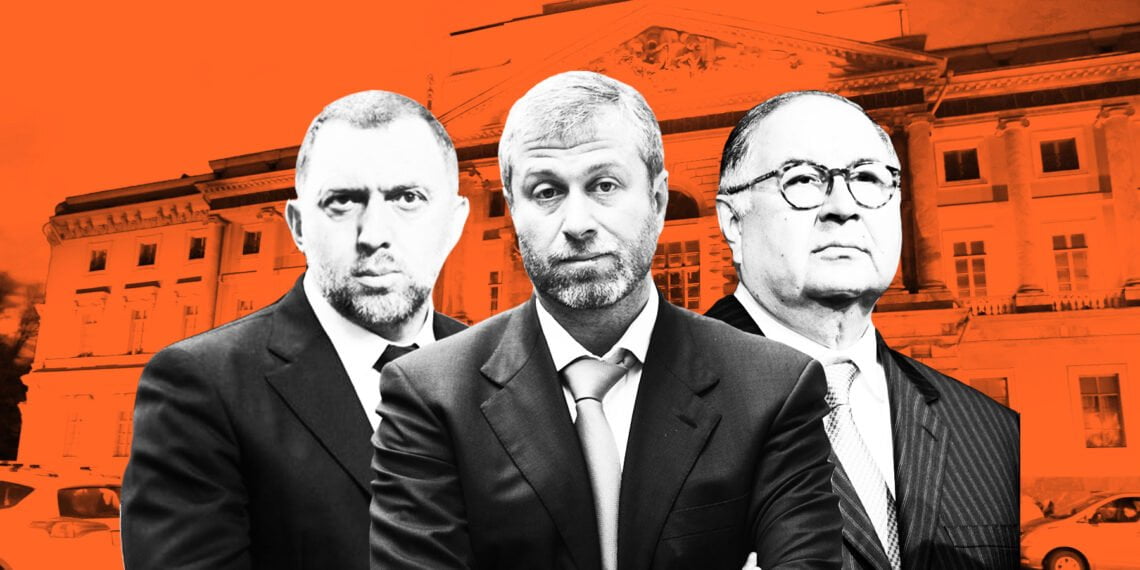 Олег Дерипаска, Роман Абрамович и Алишер Усманов. Иллюстрация: dailystorm.ru