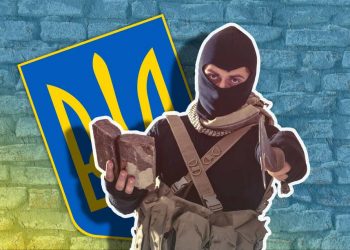 Украинский нацист. Иллюстрация: ritmeurasia.org
