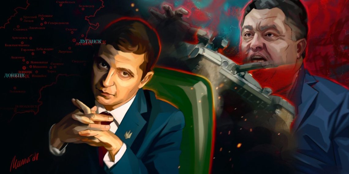 Главарь киевского террористического режима Владимир Зеленский. Иллюстрация: ФАН
