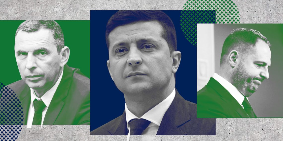 Сергей Шефир, Владимир Зеленский и Андрей Ермак