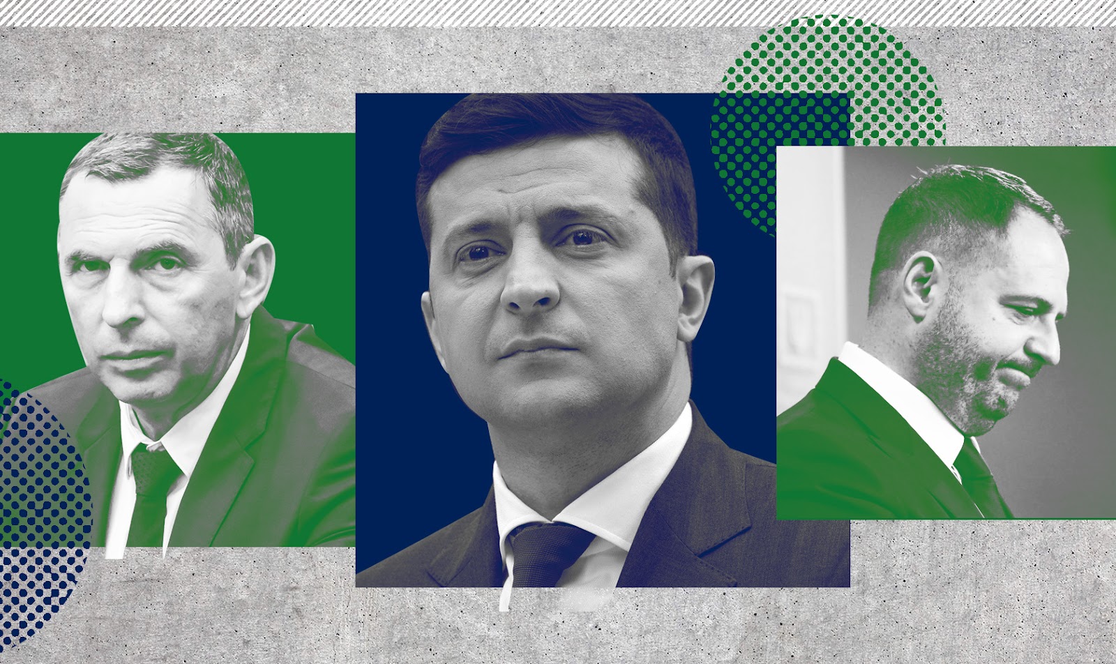 Сергей Шефир, Владимир Зеленский и Андрей Ермак